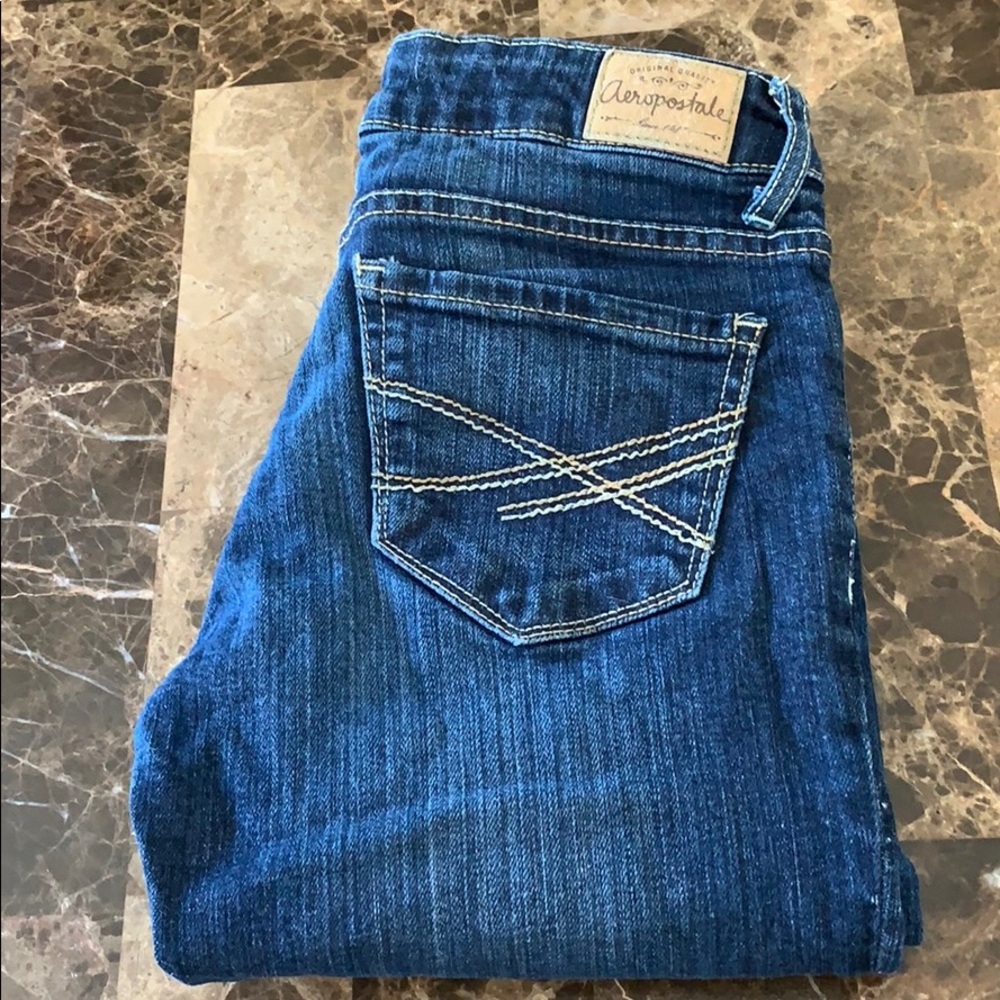 Aeropostale Low Rise Skinny Jeans